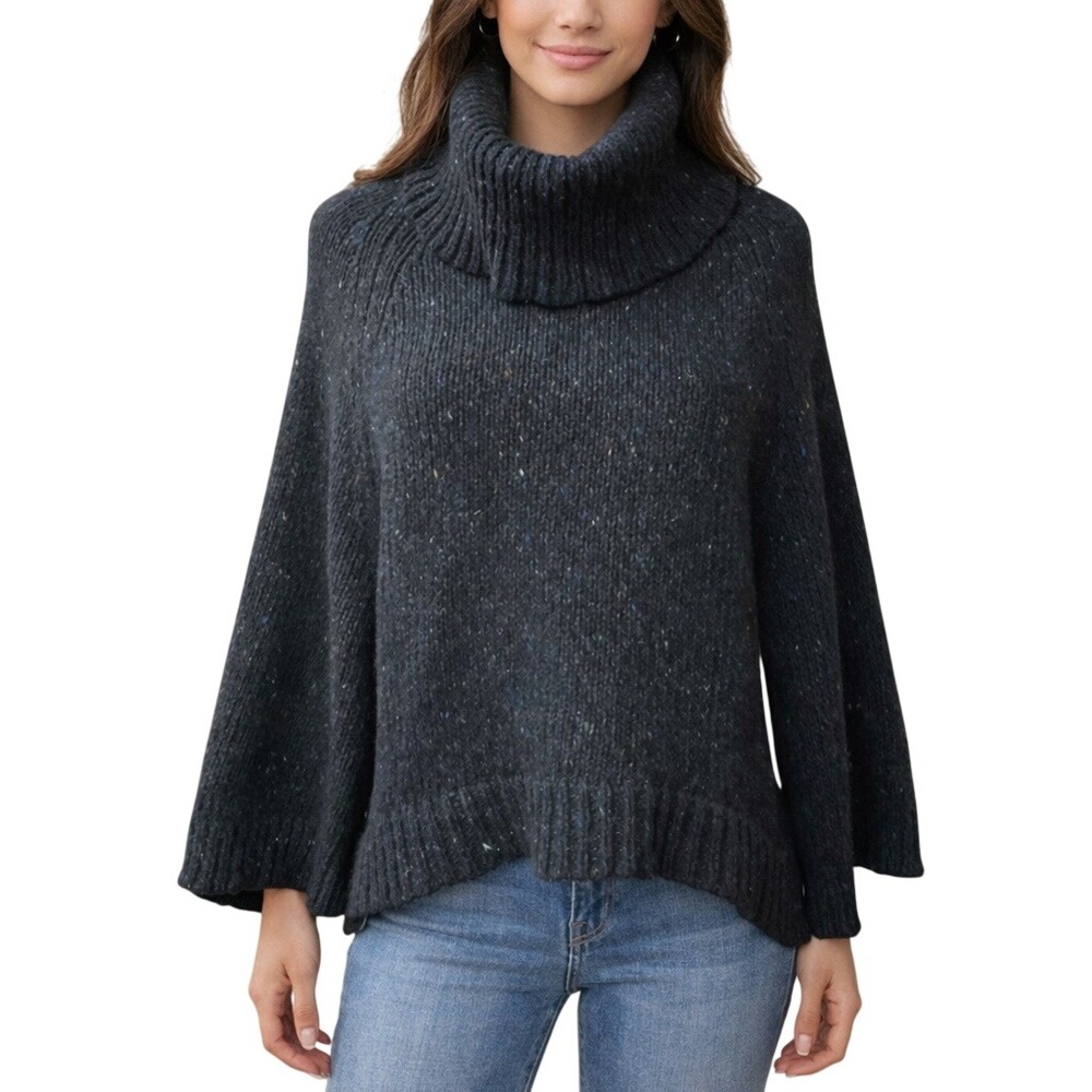 Theory Womren's Granito Jufina Turtleneck Knitted Pullover‎ Sweater Size Small